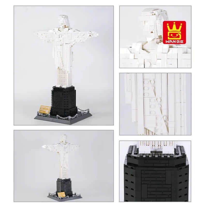 Bộ đồ chơi lắp ráp mô hình Công Trình Kiến Trúc Wange