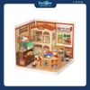 Mô hình lắp ráp nhà nhựa DIY Ngôi Nhà Ấm Áp Của Furry Rolife Super Creator Furry Friends' Home DW027 ROBOTIME