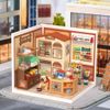 Mô hình lắp ráp nhà nhựa DIY Ngôi Nhà Ấm Áp Của Furry Rolife Super Creator Furry Friends' Home DW027 ROBOTIME