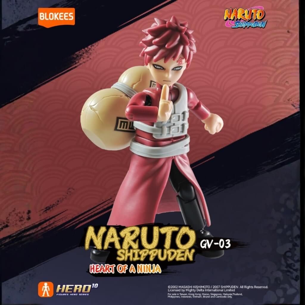 Mô hình đồ chơi Lắp ráp Blind box Naruto Shippuden GV03 Heart Of A Ninja BLOKEES