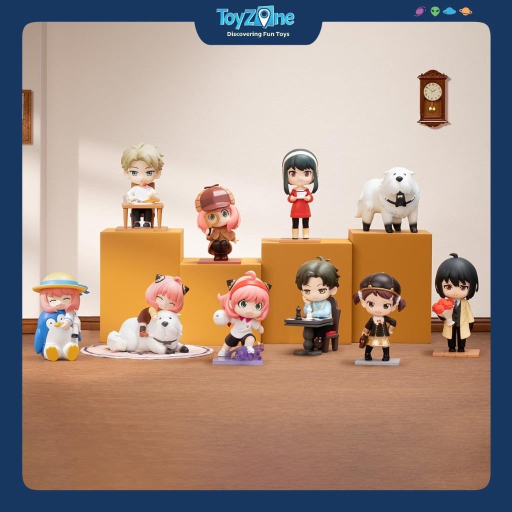 Mô hình đồ chơi Blind box Spy × Family Daily Life ( Cuộc Sống Hằng Ngày ) Series 2 POP MART