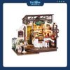 Mô hình lắp ráp nhà gỗ DIY Quán Cà Phê Số 17 Rolife No.17 Café ROBOTIME