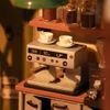 Mô hình lắp ráp nhà gỗ DIY Quán Cà Phê Số 17 Rolife No.17 Café ROBOTIME