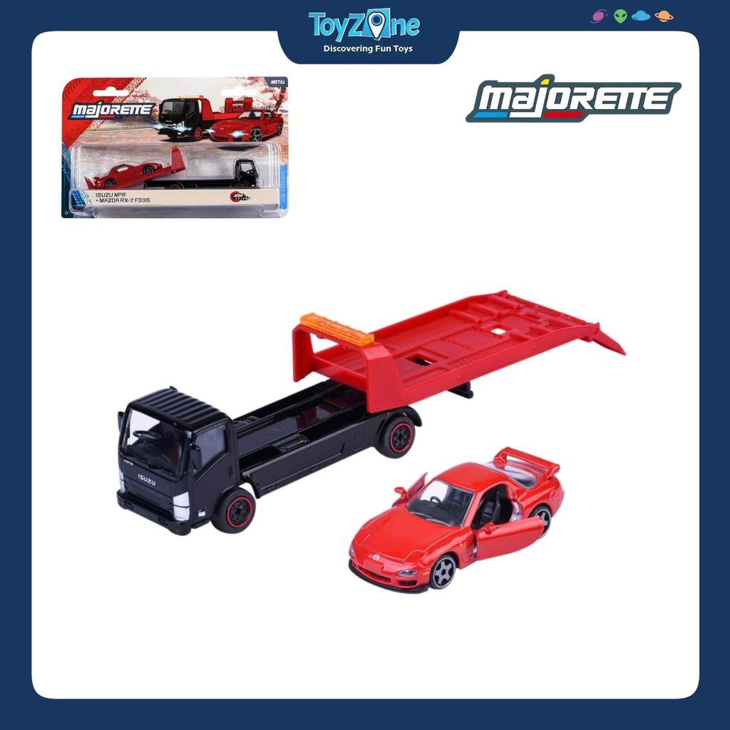 Đồ Chơi Xe Mô Hình JDM Legends Car Transporter MAJORETTE