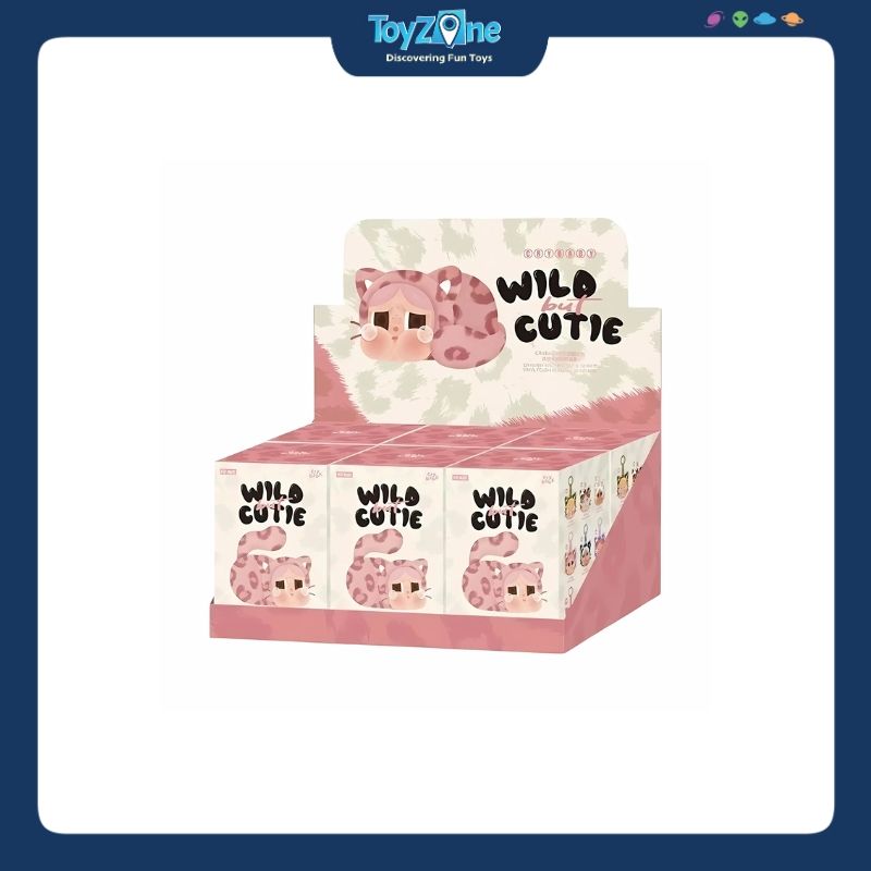 Mô hình đồ chơi Blind box Móc khoá Crybaby Wild But Cutie Series POP MART