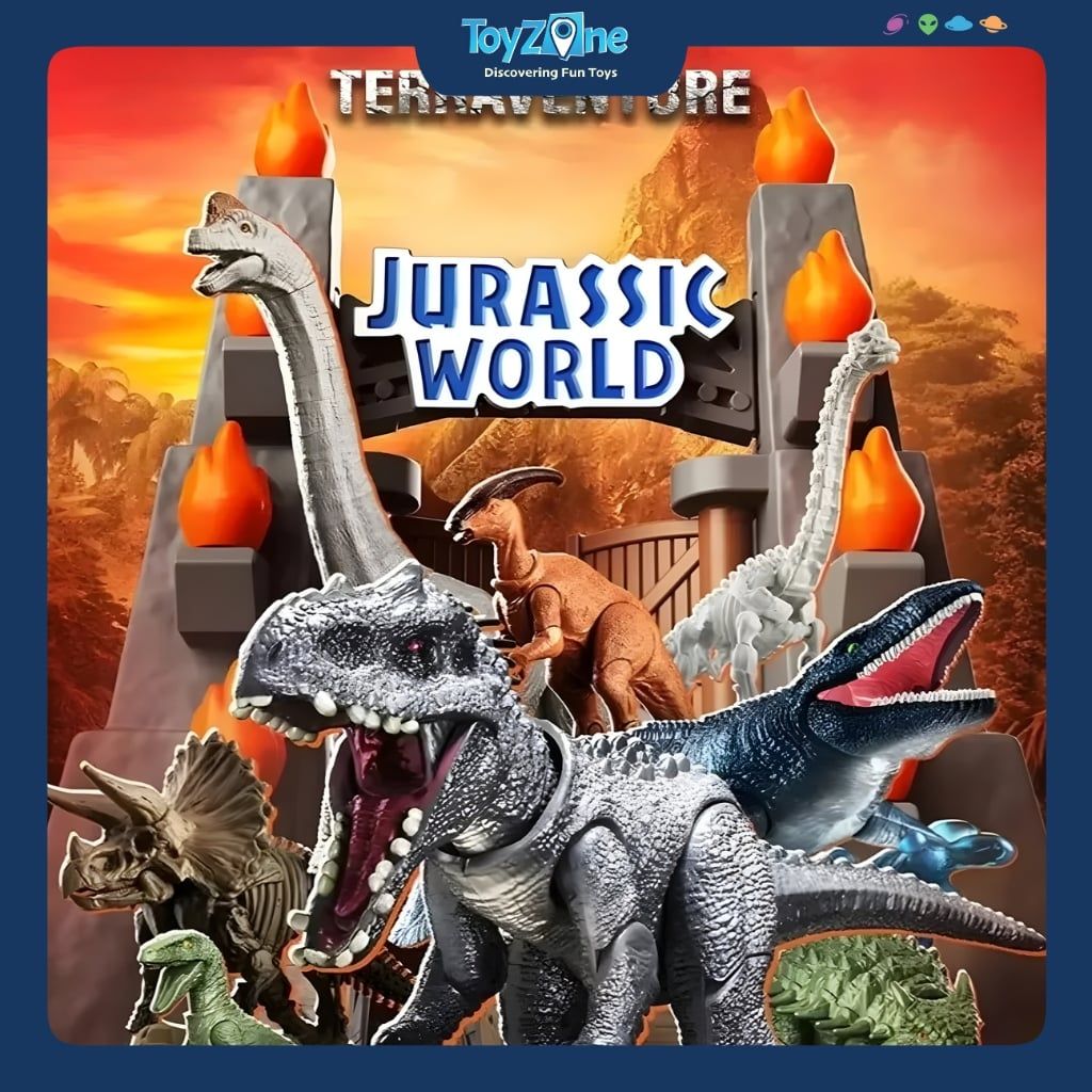 Mô hình đồ chơi lắp ráp Blind box Jurassic World Terraventure EJ02 BLOKEES