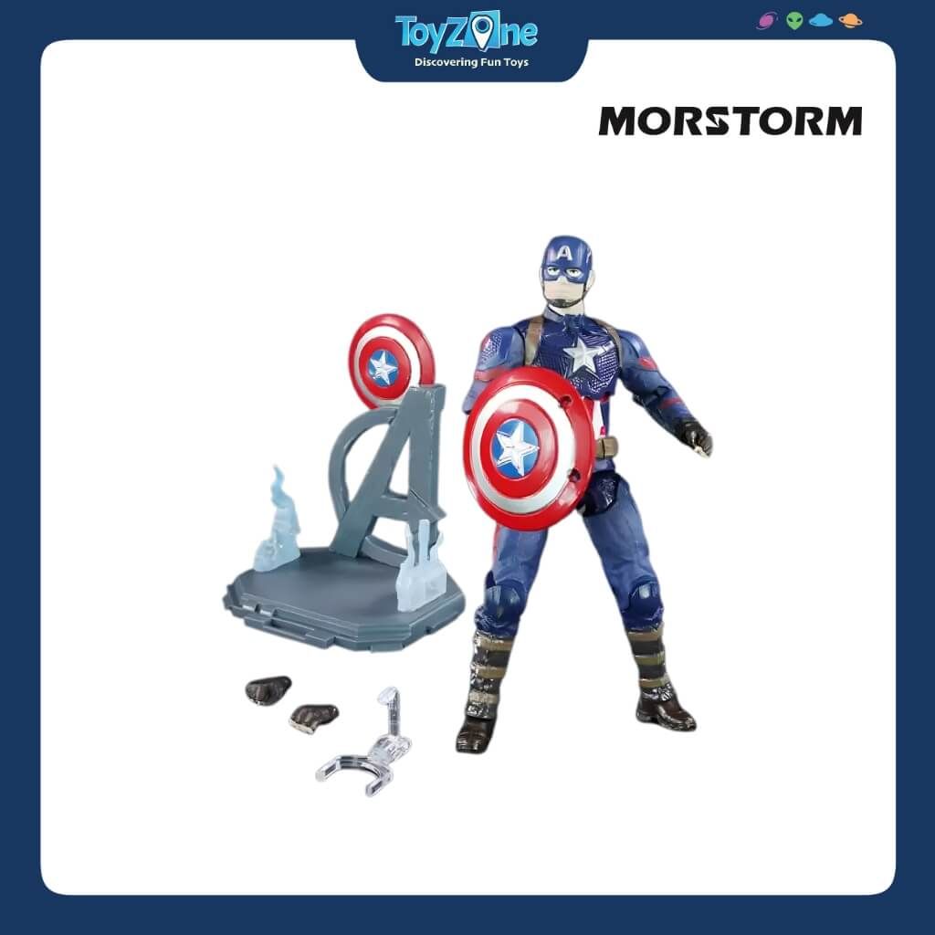 Đồ chơi mô hình Blind box lắp ráp Avengers 1:18 MORSTORM