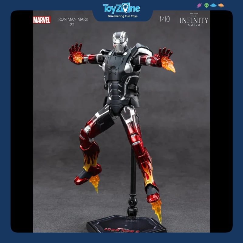 Mô hình Iron Man Mark 22 ( MK22 ) Hotrod 1:10 ZD TOYS