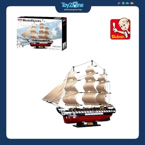 Đồ chơi mô hình lắp ráp Tàu Chiến USS Frigate SLUBAN