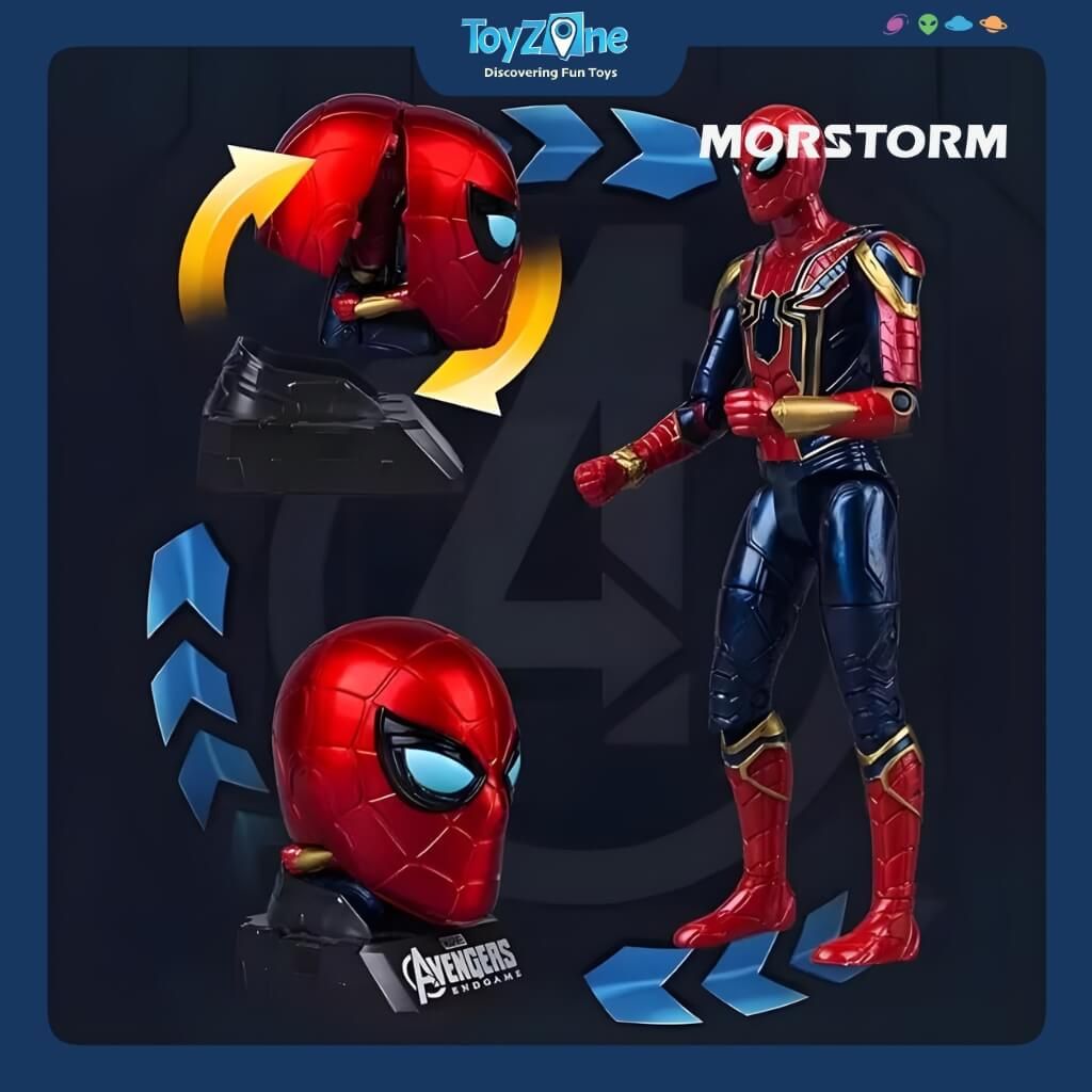 Đồ chơi mô hình Người Nhện Iron Spider MORSTORM