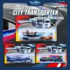  Đồ chơi mô hình xe City Transporter Mercedes-Benz Actros MAJORETTE 