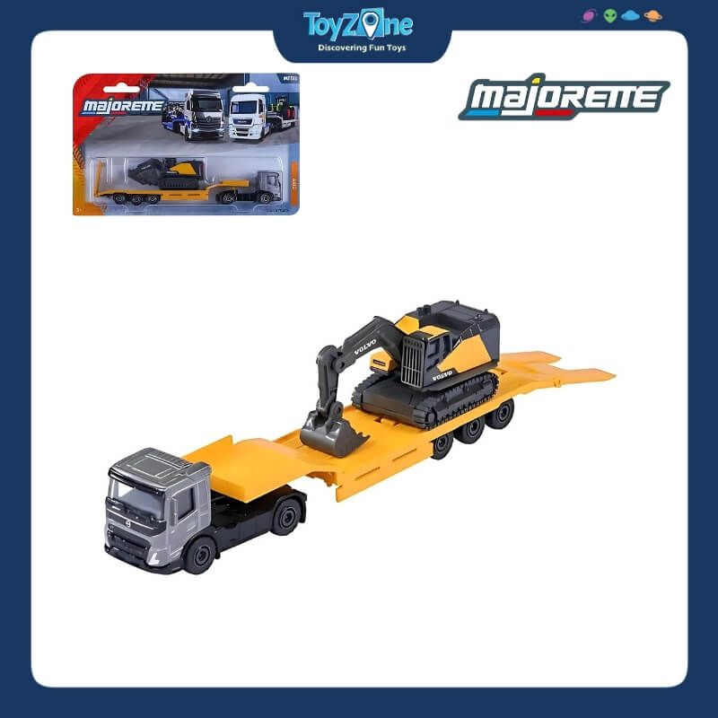 Đồ chơi mô hình xe tải City Transporter Volvo Truck MAJORETTE