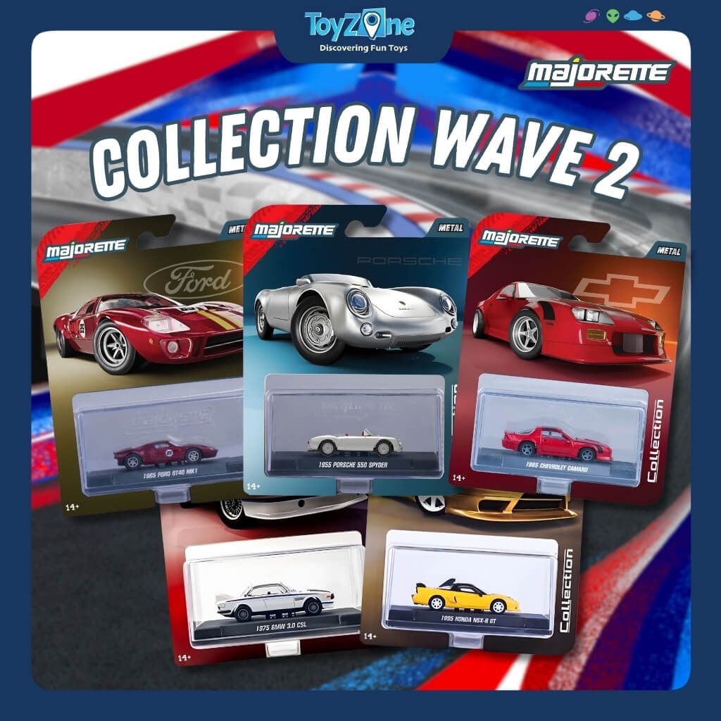 Đồ chơi mô hình xe Collection Series Wave 2 MAJORETTE