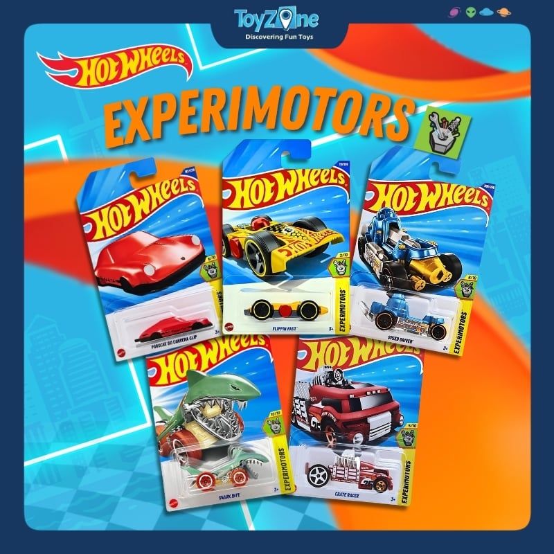 Đồ chơi mô hình xe Hot Wheels Experimotors chính hãng