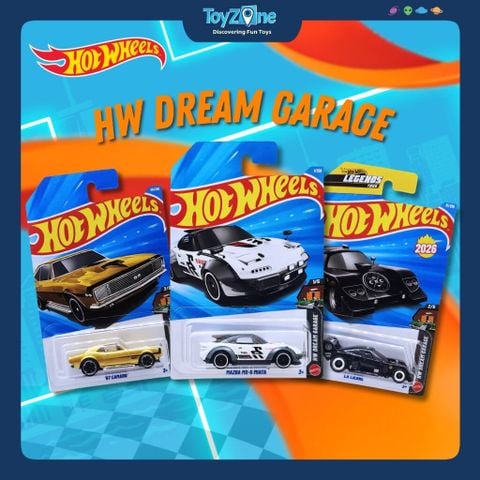 Đồ chơi mô hình xe Hot Wheels HW Dream Garage chính hãng
