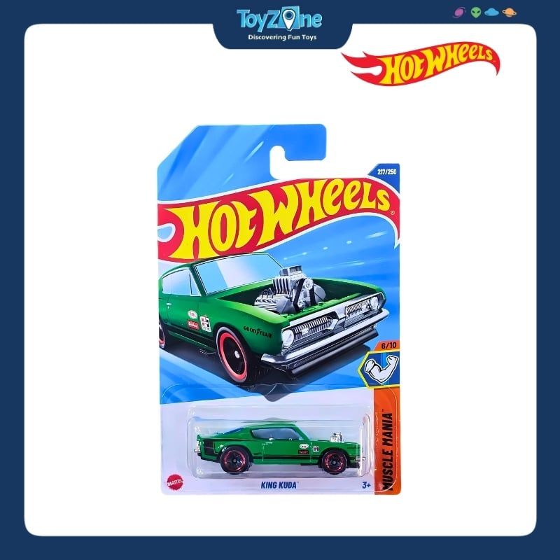  Đồ chơi mô hình xe Hot Wheels Muscle Mania chính hãng 
