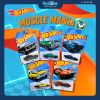  Đồ chơi mô hình xe Hot Wheels Muscle Mania chính hãng 