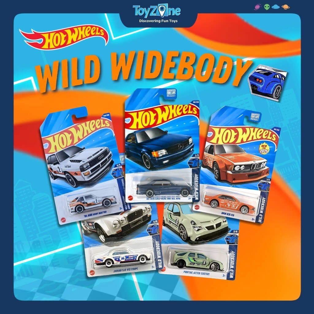  Đồ chơi mô hình xe Hot Wheels Wild Widebody chính hãng 