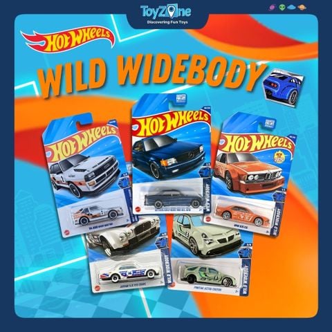 Đồ chơi mô hình xe Hot Wheels Wild Widebody chính hãng