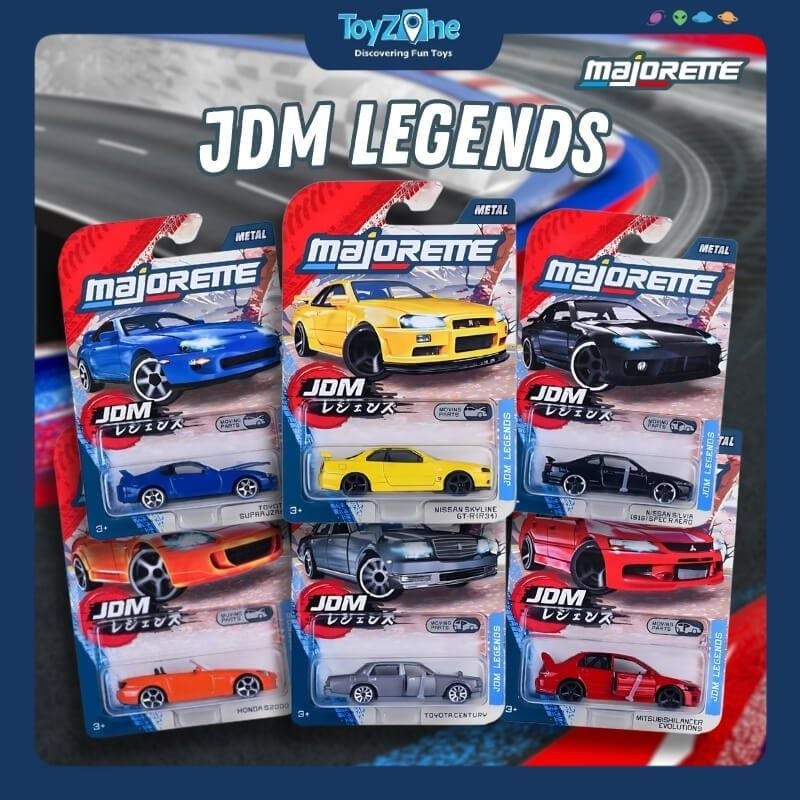 Đồ chơi mô hình xe JDM Legends Premium Cars MAJORETTE