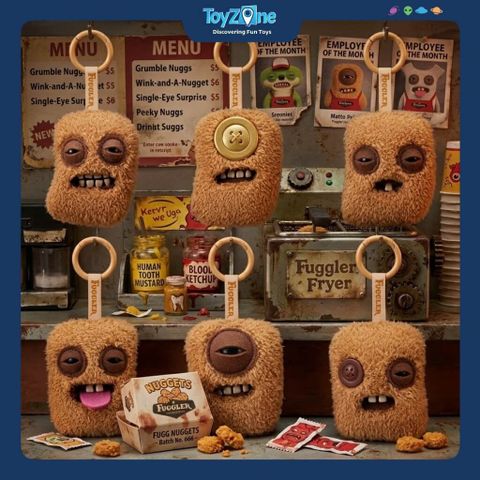 Đồ Chơi Móc Khóa Blind Box Fuggler Fugg Nuggets Series ZURU TOYS