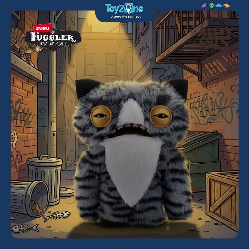 Mô hình đồ chơi sưu tầm Fuggler Alley Cats 9inch ZURU TOYS