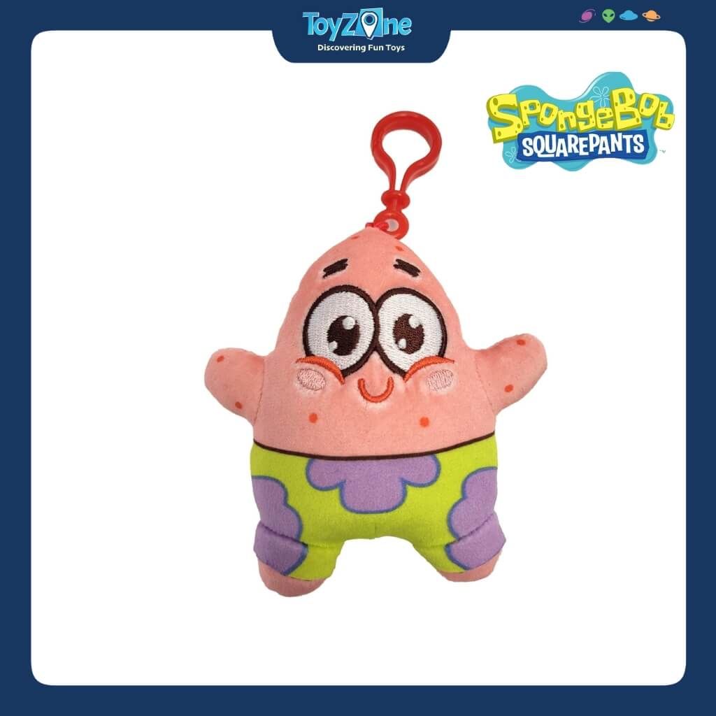 Đồ chơi sưu tầm móc khóa gấu bông Spongebob Keyrings 10cm