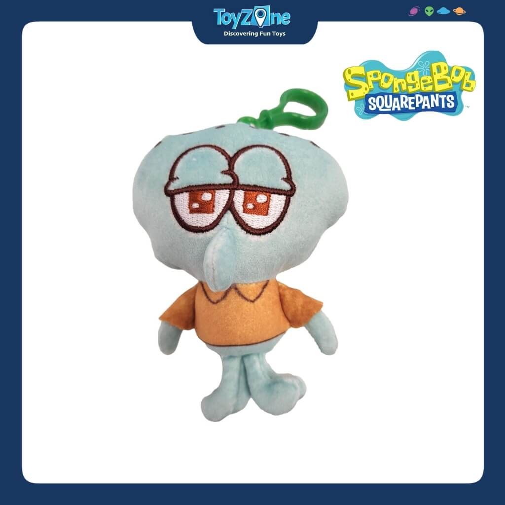 Đồ chơi sưu tầm móc khóa gấu bông Spongebob Keyrings 10cm