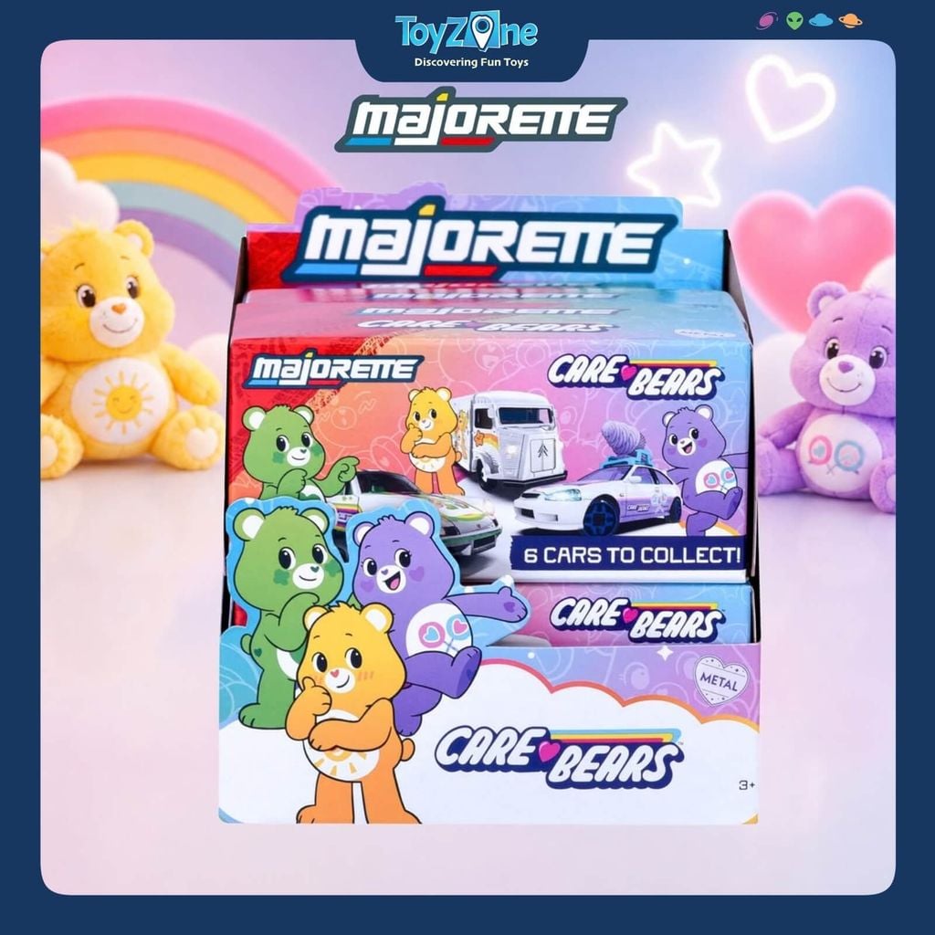 Đồ Chơi Xe Mô Hình MAJORETTE Care Bears Blind Box