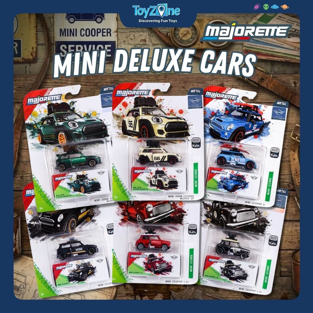 Đồ Chơi Xe Mô Hình MINI Deluxe Cars MAJORETTE