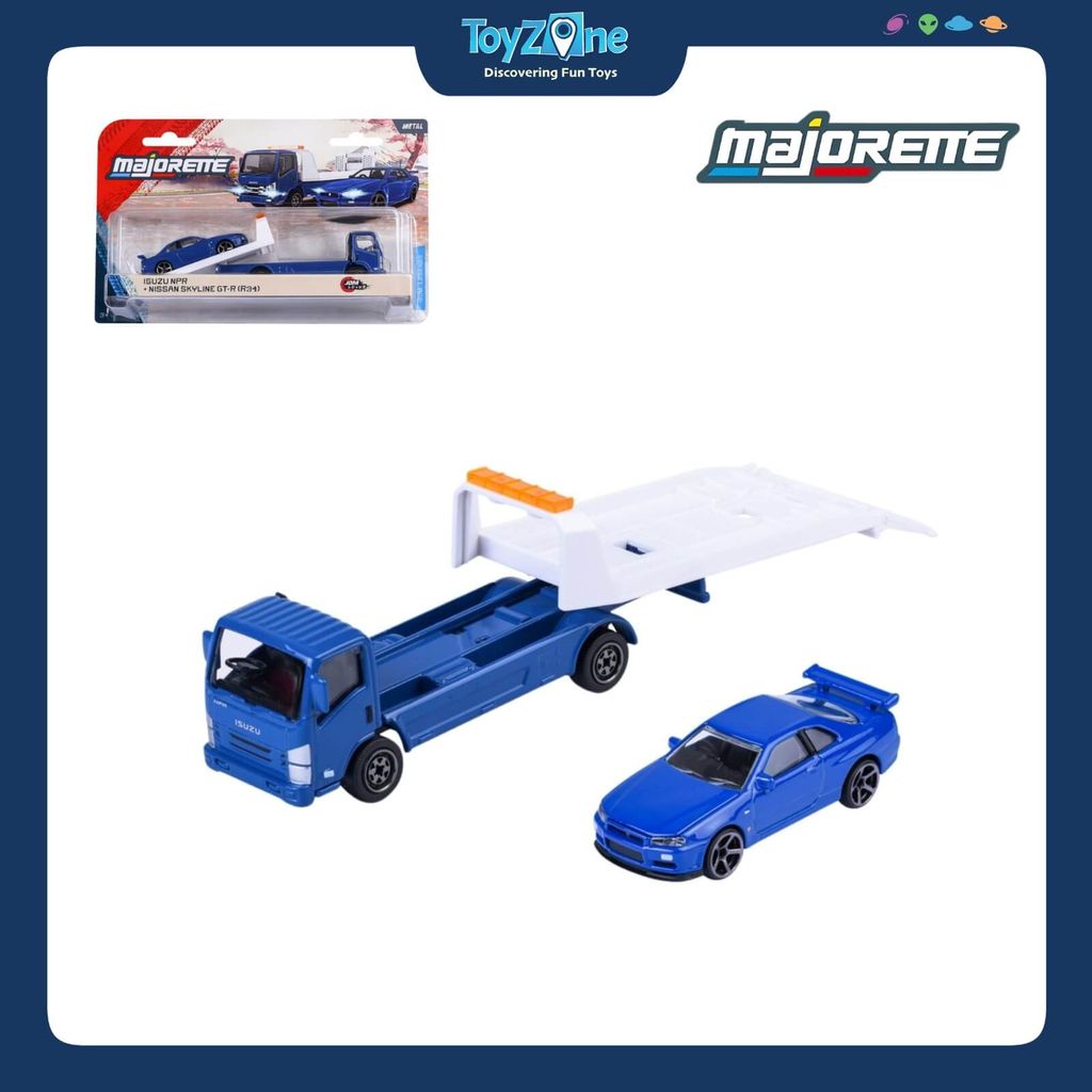 Đồ Chơi Xe Mô Hình JDM Legends Car Transporter MAJORETTE