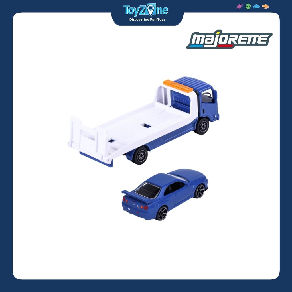 Đồ Chơi Xe Mô Hình JDM Legends Car Transporter MAJORETTE