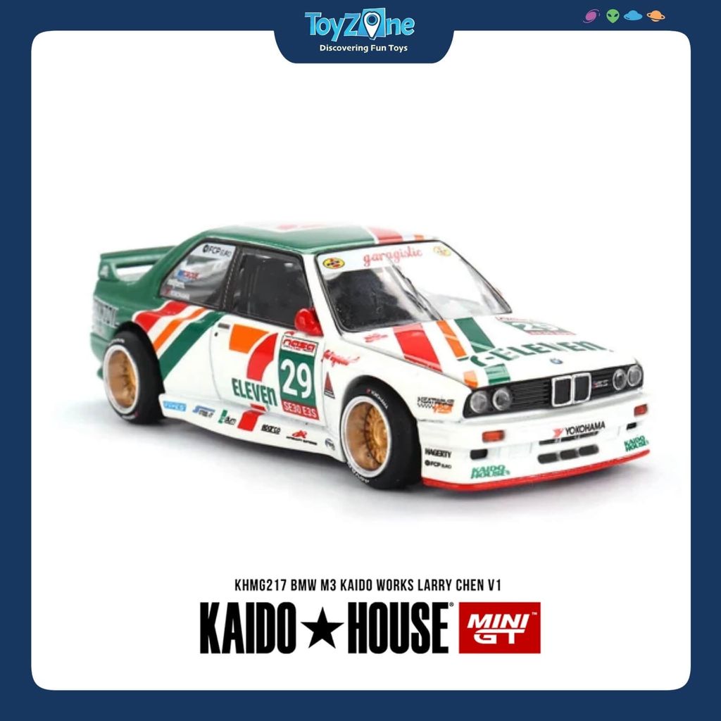 Mô hình xe BMW M3 ( E30 ) 1:64 KAIDO HOUSE x MiniGT