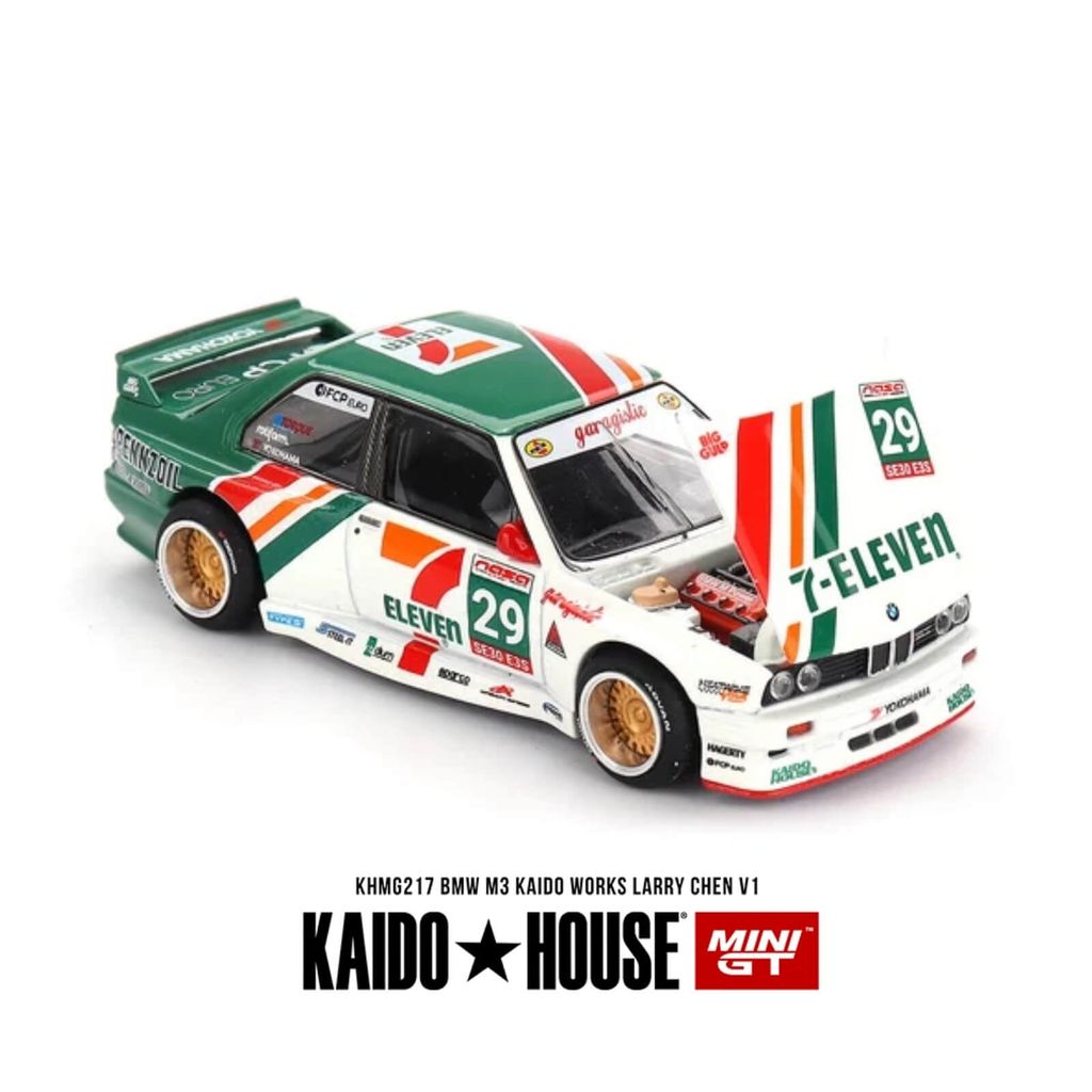 Mô hình xe BMW M3 ( E30 ) 1:64 KAIDO HOUSE x MiniGT
