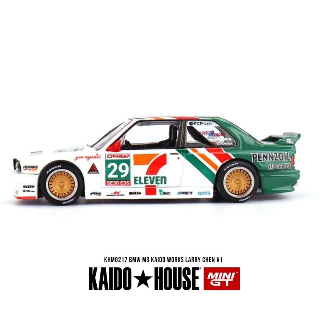 Mô hình xe BMW M3 ( E30 ) 1:64 KAIDO HOUSE x MiniGT