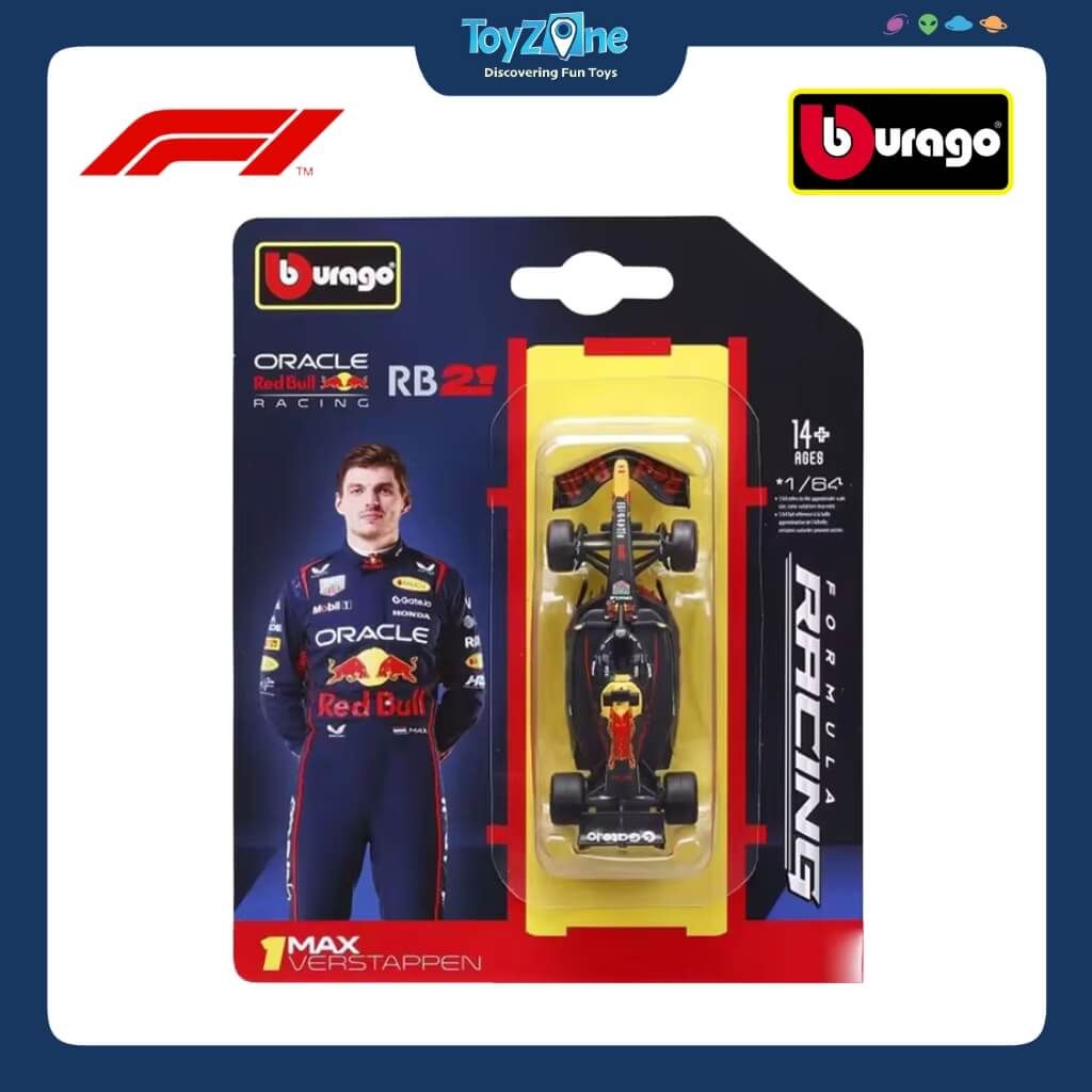 Mô hình xe F1 Red Bull Oracle Racing RB21 2025 1:64 BBURAGO