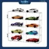 Hộp bảo vệ mô hình xe Hot Wheels, MiniGT, Tomica 8 ngăn 1:64 Mica trong suốt