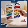 Hộp bảo vệ mô hình xe Hot Wheels, MiniGT, Tomica 8 ngăn 1:64 Mica trong suốt