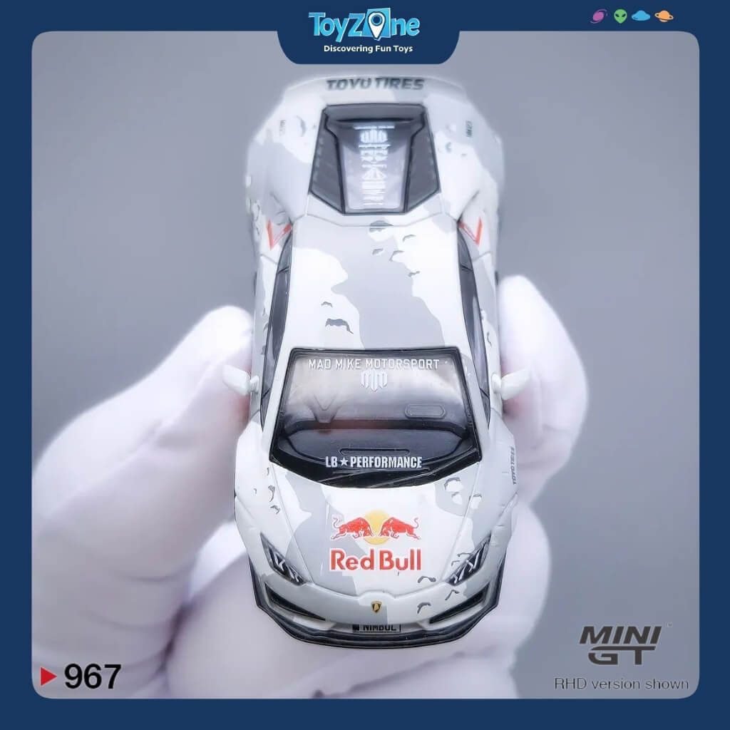 Mô hình xe Lamborghini Huracan LB Works 1:64 MiniGT