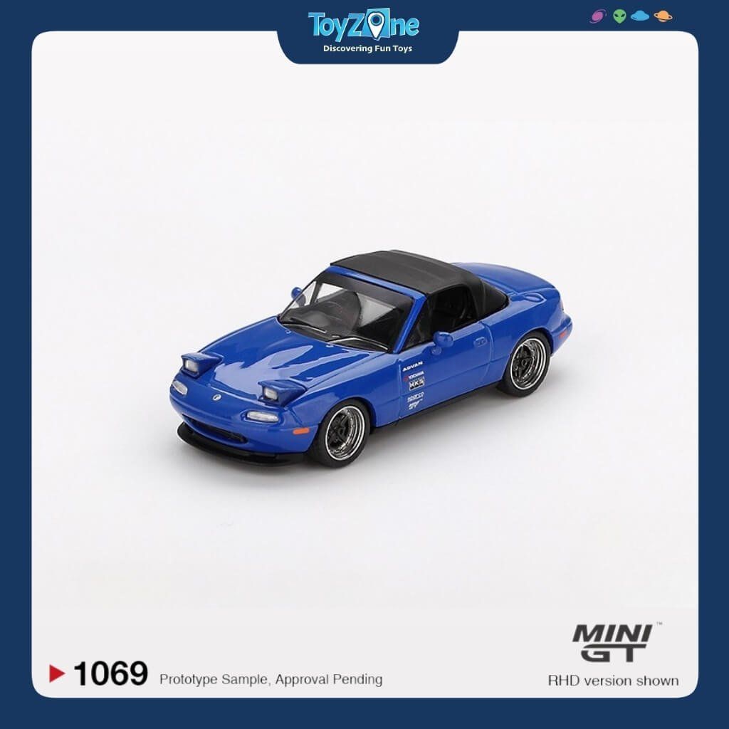 Mô hình xe Mazda Miata MX-5 ( NA ) Tuned Version 1:64 MiniGT