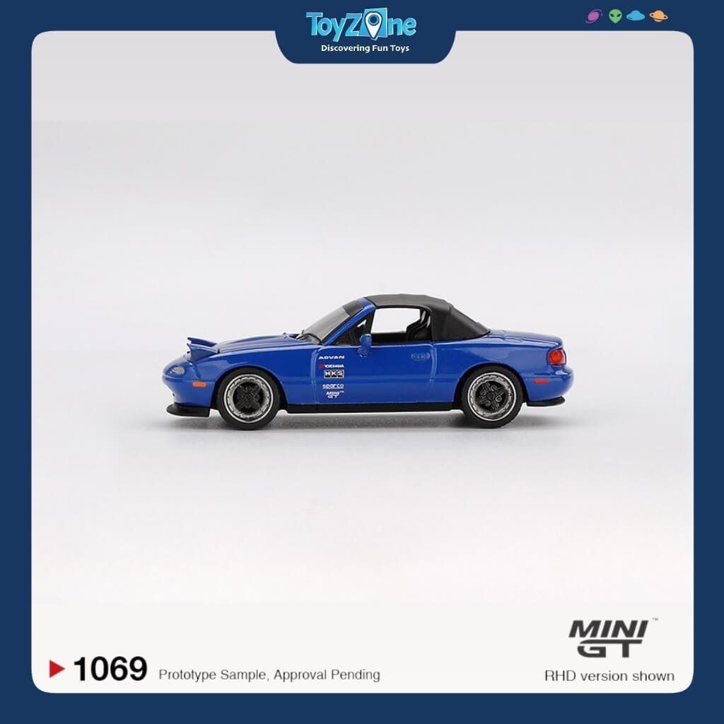 Mô hình xe Mazda Miata MX-5 ( NA ) Tuned Version 1:64 MiniGT