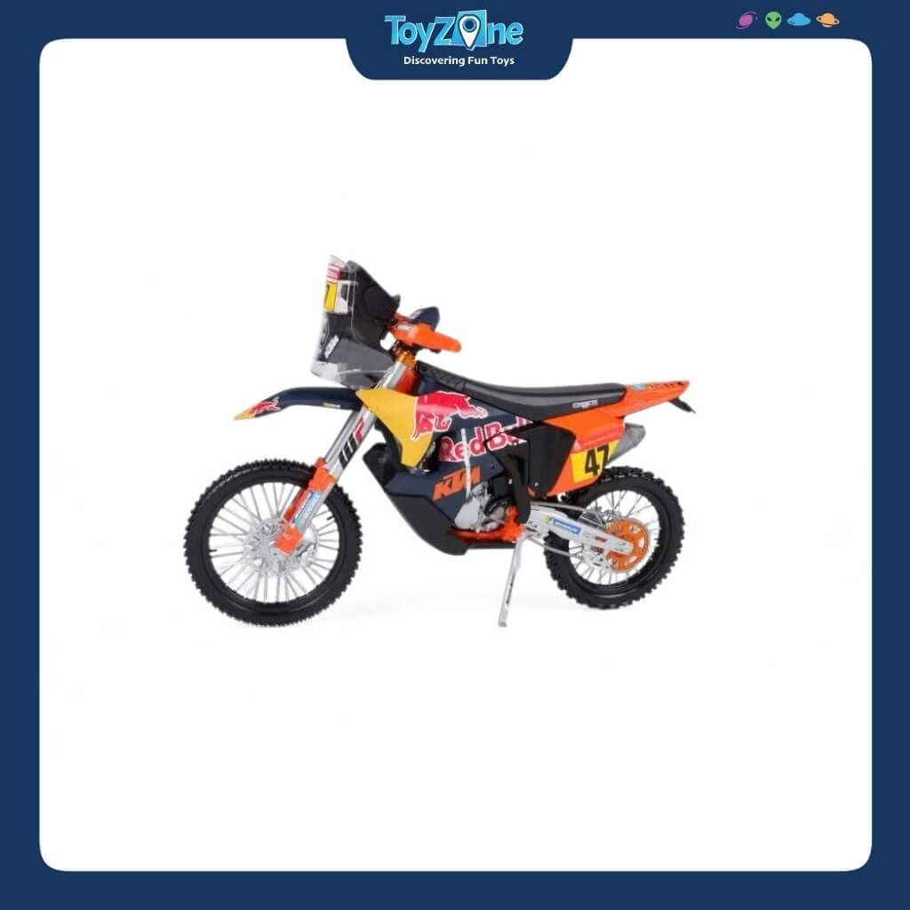 Mô hình xe Red Bull KTM 450 Rally Dakar 2024 1:6 MAISTO