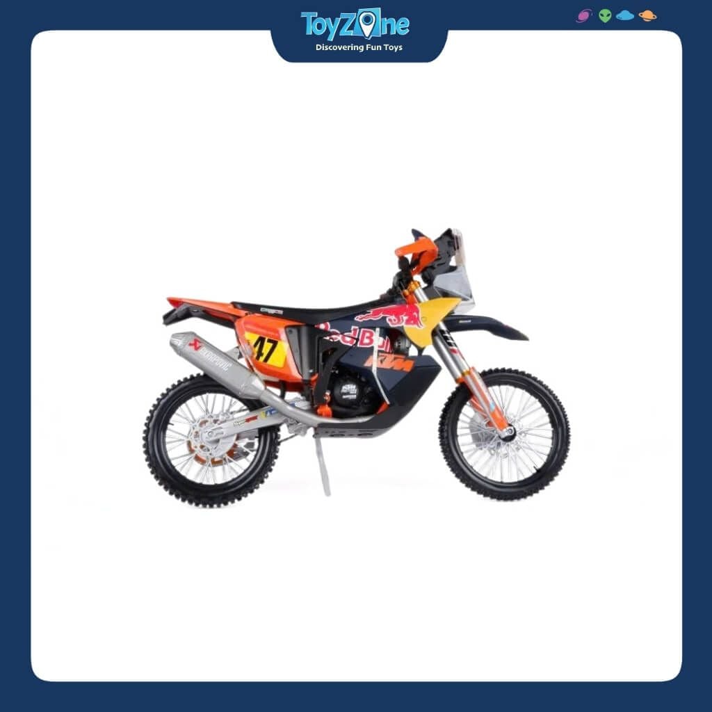 Mô hình xe Red Bull KTM 450 Rally Dakar 2024 1:6 MAISTO