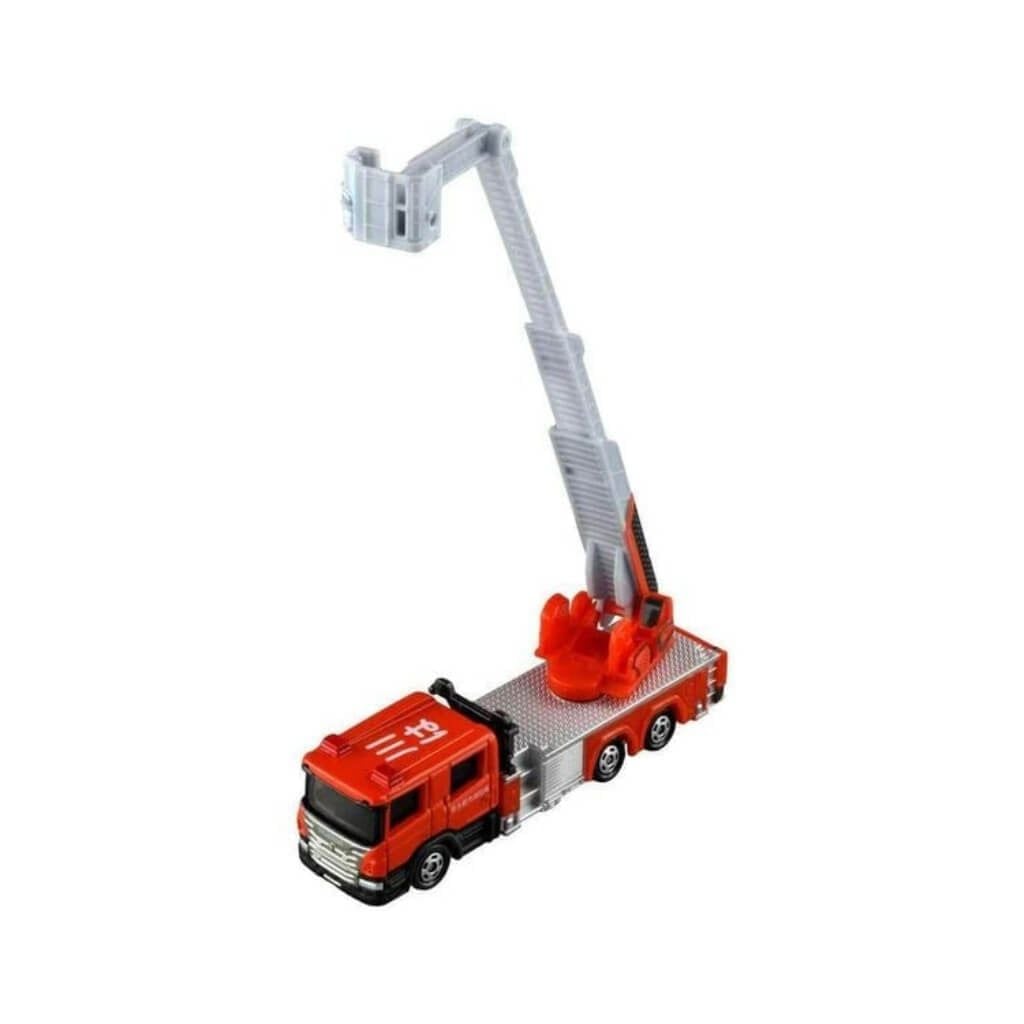 Mô hình xe cứu hỏa Nagoya City Fire Bureau Ladder Truck M32L-AL No.145 TOMICA LONG