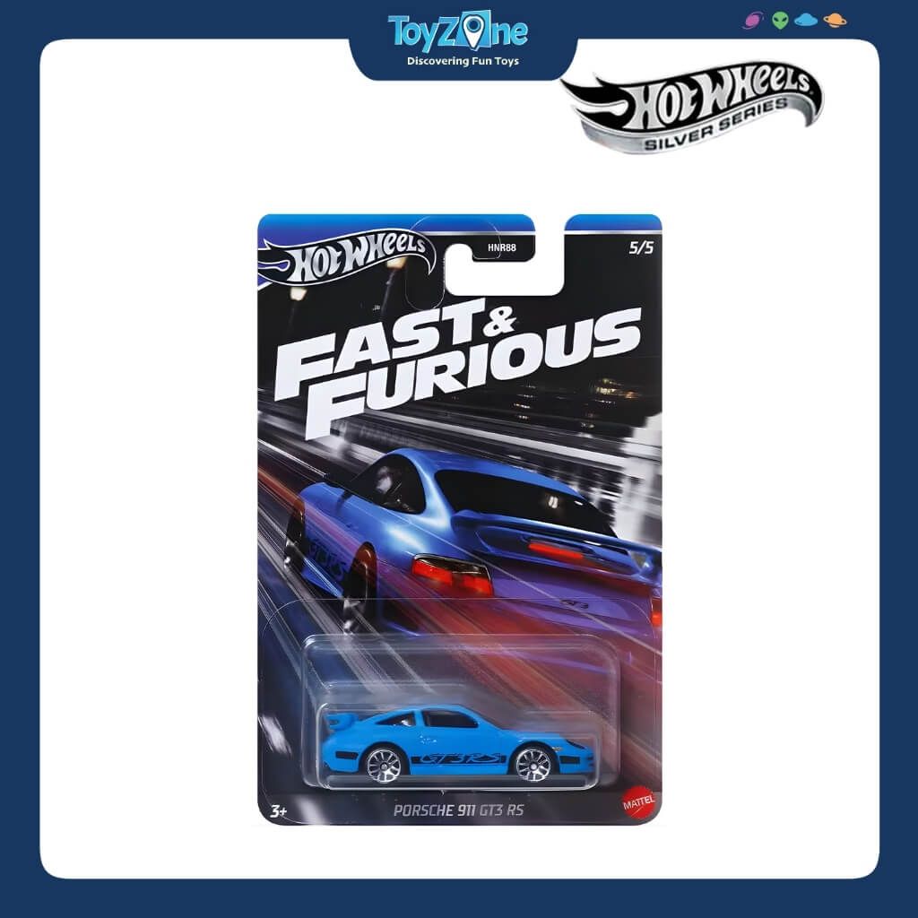 Mô hình xe Hot Wheels Silver Fast And Furious Series chính hãng