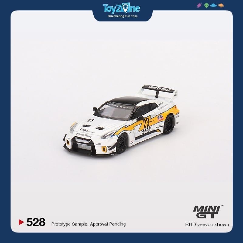  Mô hình xe LB-Silhouette Works GT Nissan 35GT-RR 1:64 MiniGT 