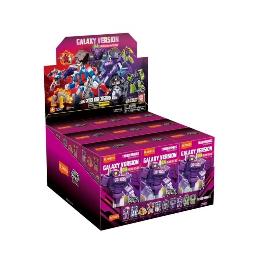 Mô hình đồ chơi lắp ráp Blind box Transformers Galaxy Version 04 Fractured Space-time Model Kits BLOKEES