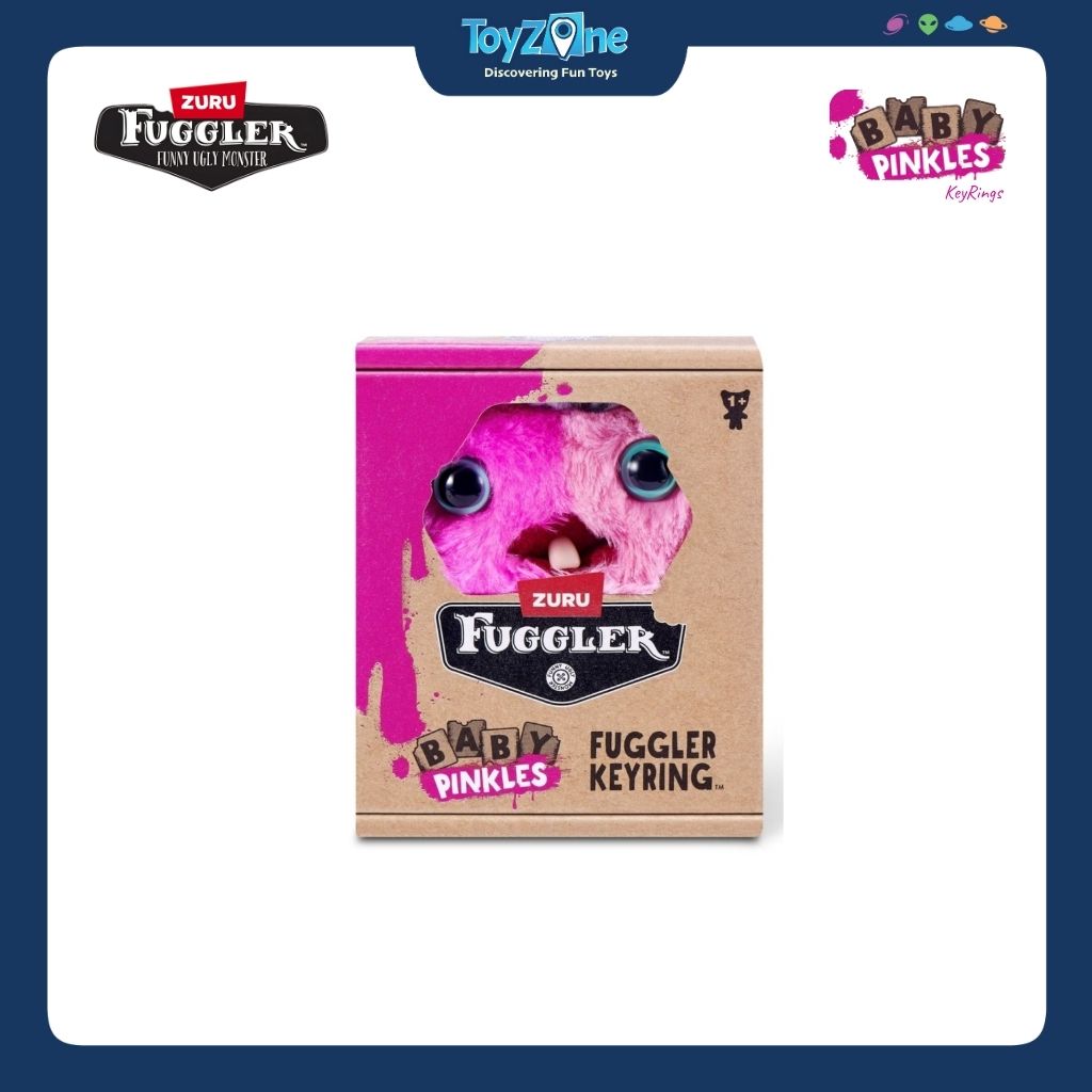 Mô hình móc khoá đồ chơi sưu tầm Fuggler Baby Pinkles Keyrings 3.5 inch ZURU TOYS