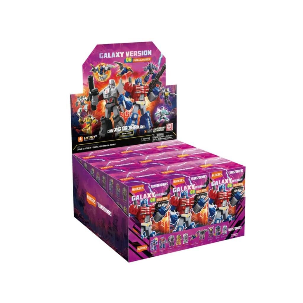 Mô hình đồ chơi Lắp ráp Blind box Transformers Galaxy Version 06 Parallel Universe Model Kits BLOKEES