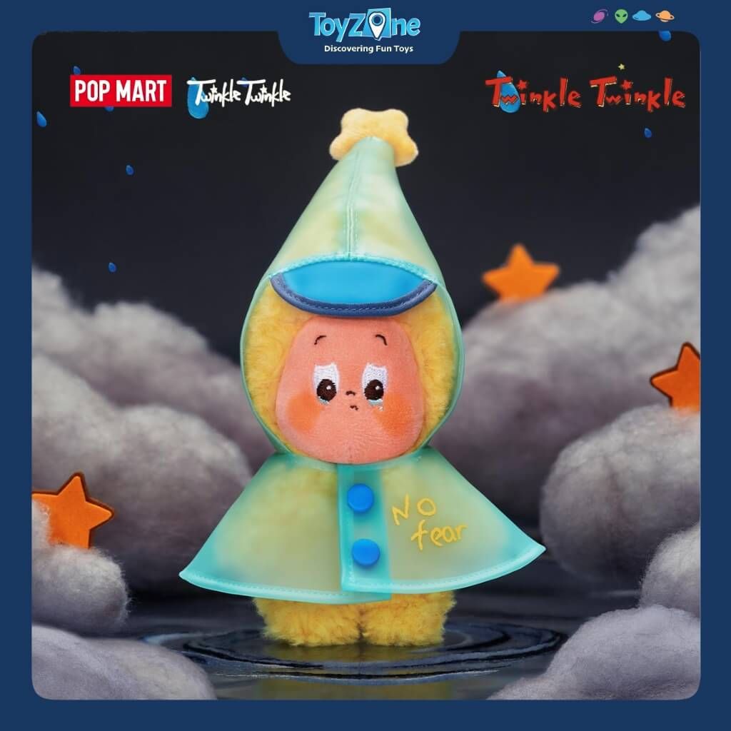 Mô hình Blind box Móc khóa Gấu bông Twinkle Twinkle V3 Sweet Dreams Forecast ( Dự Báo Giấc Mơ ) POP MART